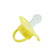Пустушка силіконова кругла MGZ-0516(Yellow) з ковпачком - гурт(опт), дропшиппінг 