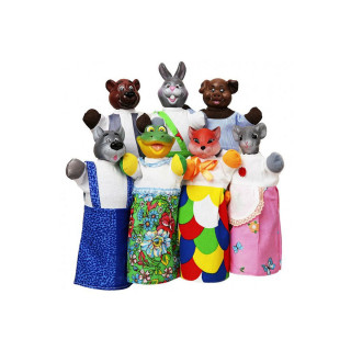 Кукольный театр "РУКАВИЧКА" B153, 7 персонажей