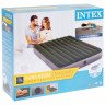 Надувной велюровый матрас Intex 64109, 152-203-25см опт, дропшиппинг