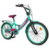 Велосипед детский 2-х колесный 20'' 212003 (RL7T) Like2bike Sky, бирюзовый, рама сталь, со звонком опт, дропшиппинг