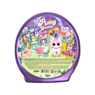 Креативное творчество "Pony Castle" BPS-01-01U с мягкой игрушкой
