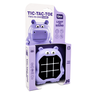 Детская игра "Нажимай быстро: Бегемот" Tic-Tac-Toe G66-4 со светом и звуком