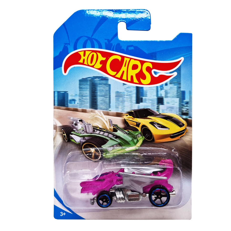 Машинка игровая металлическая Hot cars 324-18 масштаб 1:64 опт, дропшиппинг