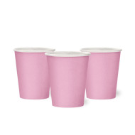 Набор бумажных стаканов светло-розовых 7036-0077, 10 шт