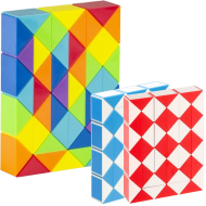 Кубик-рубик "Змейка" 114400, ассортимент цветов