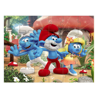 Детский пазл "The Smurfs: Привет всем!" 200662, 30 элементов