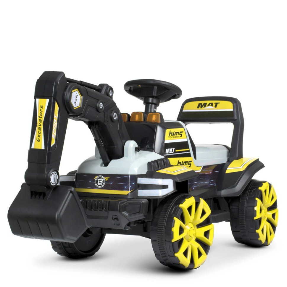 Дитячий електромобіль Трактор Bambi Racer M 4838BR-6 жовтий - гурт(опт), дропшиппінг 