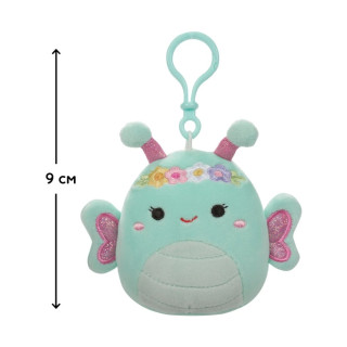 М'яка іграшка Метелик Рейна Squishmallows SQCP00181 на кліпсі 9 см