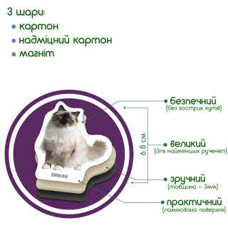 Набор магнитов Magdum "Породы кошек" ML4031-13 EN
