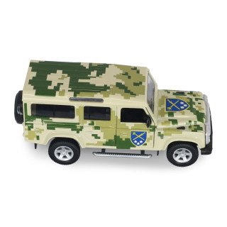 Автомодель серии "Шевроны Героев" Land Rover Defender "Восток" TechnoDrive 250396UM