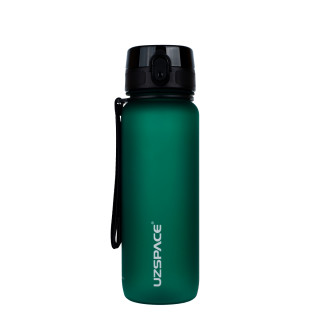 Бутылка для воды UZSPACE 3053(Dark-Green) 800 мл, темно-зеленая
