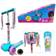 Самокат детский 3-х колёсный LS2119 (RL7T) Barbie