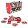 Детский набор посуды Tea set 620-C5 металл, 14 предметов опт, дропшиппинг