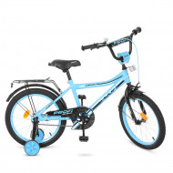 Велосипед дитячий двоколісний PROF1 Y18104 з приставними колесами