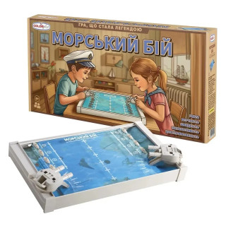 Детская настольная игра "Морской бой" 1234 от 3-х лет