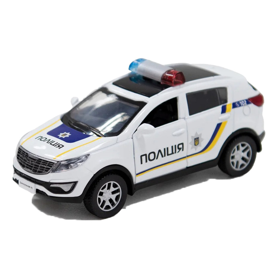 Автомодель дитяча KIA SPORTAGE R-ПОЛІЦІЯ TechnoDrive 250293 інерційна - гурт(опт), дропшиппінг 
