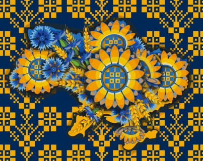 Набір картин за номерами 2 в 1 «Сила» 40х50 13034-AC та «Елегантність» 40х50 10607-AC
