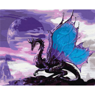 Картина по номерам "Небесный дракон" BS52359, 40х50см