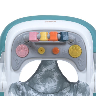 Ходунки детские MULTIWAY ME 1163 Mint, с погремушкой