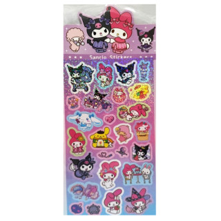 Наклейки декоративные "Sanrio Stickers" SZ240906-6 с блестками