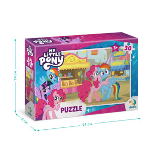 Детский пазл "My Little Pony: Парк аттракционов" 200683, 30 элементов