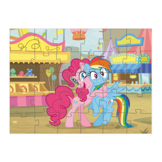 Детский пазл "My Little Pony: Парк аттракционов" 200683, 30 элементов