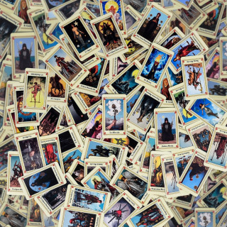 Гадальные карты Таро 30421 карта со ссылкой на инструкцию 78 штук