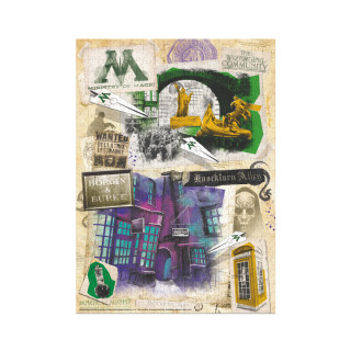 Пазл классический "Harry Potter. Министерство магии и Аллея Ноктерн" 200504, 450 элементов