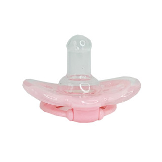 Дитяча силіконова пустушка MGZ-0517(Pink) кругла