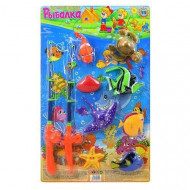 Дитячий ігровий набір Рибалка M 0045, 8 рибок