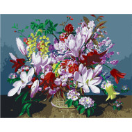 Картина по номерам "Весенний букет" Art Craft 12153-AC 40х50 см