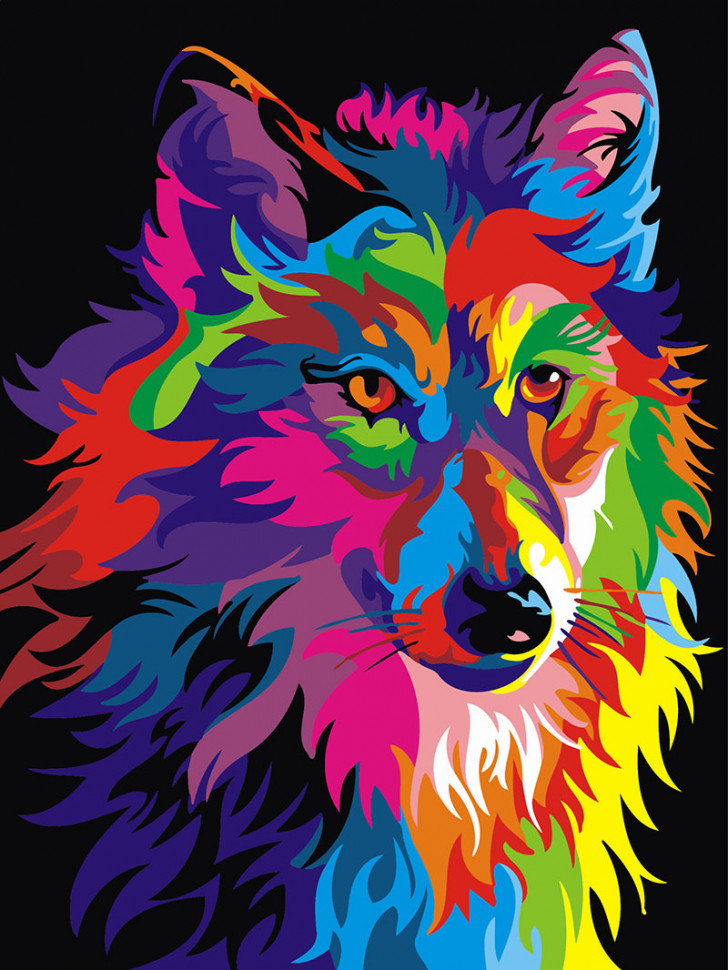 Картина по номерам. Brushme 