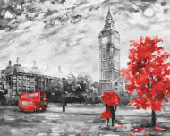 Картина по номерам. Brushme "Осень в Лондоне" GX22029, 40х50 см