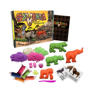 Набор для творчества "Savanna" Strateg 51204, 8 формочек