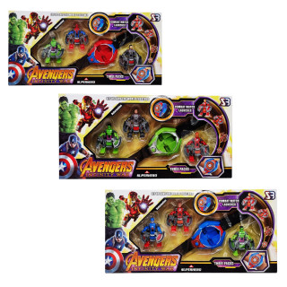 Игровой браслет "Снаряжение Супергероя" SB804 с фигурками