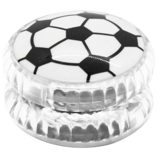 Детская игрушка Йо-йо "Футбольный мяч" М 5641(White) 5,5 см, свет
