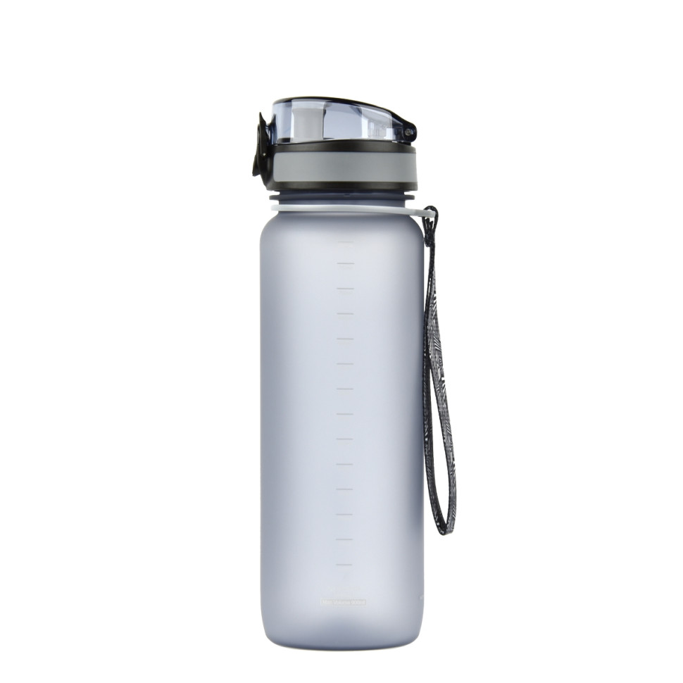 Бутылка для воды UZSPACE 3053(Grey) 800 мл, серая опт, дропшиппинг