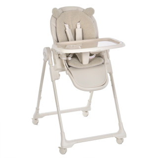 Стільчик для годування CRYSTAL ME 1037 Bear Beige