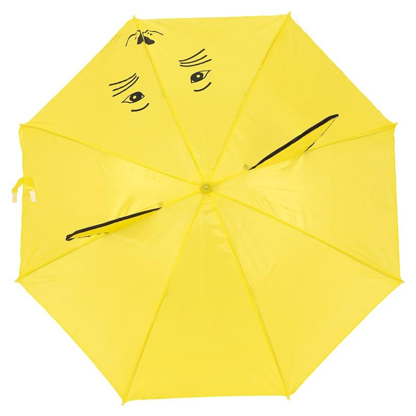 Детский зонт-трость с ушками SY-13(Yellow) 60 см опт, дропшиппинг