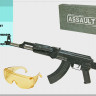 Іграшковий автомат AK47-568 з лазером і ліхтариком - гурт(опт), дропшиппінг 