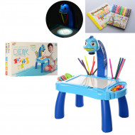 Дитячий столик з проектором для малювання YM2442 аксесуари для малювання в наборі