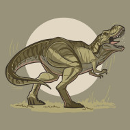 Картина по номерам "Тираннозавр 2" 15027-AC 30x30 см