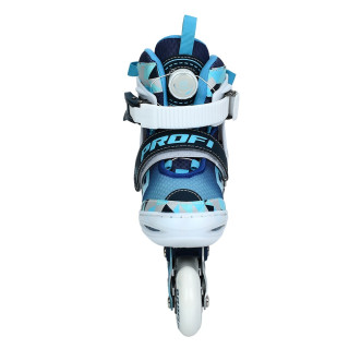 Детские раздвижные ролики A4156-S-BL, размер 31-34