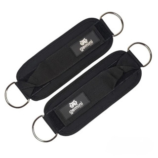 Манжеты для тяги Gemini sport GQ-045 черный 2 штуки