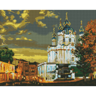 Алмазная мозаика "Андреевский спуск"©art_selena_ua AMO7737, 40х50см