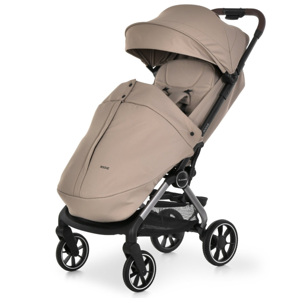 Дитяча прогулянкова коляска ROOVE ME 1230 Chocolate - гурт(опт), дропшиппінг