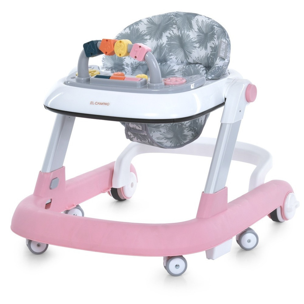Ходунки детские MULTIWAY ME 1163 Pink, с погремушкой опт, дропшиппинг