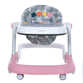 Ходунки детские MULTIWAY ME 1163 Pink, с погремушкой