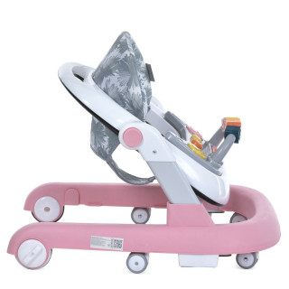 Ходунки детские MULTIWAY ME 1163 Pink, с погремушкой