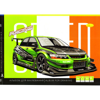 Альбом для рисования "Racing speed" Fashion АП-0304-12, 30 листов